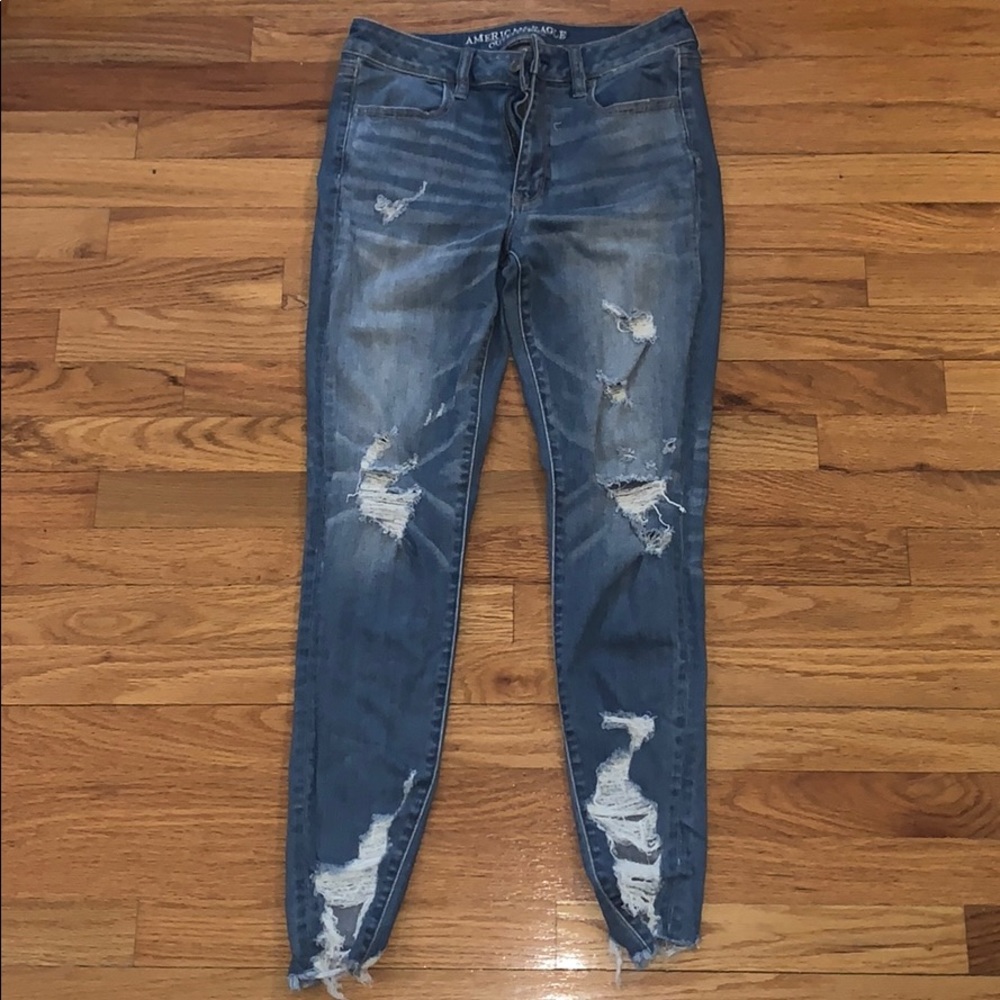 American eagle high rise jean